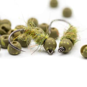 Firehole Speckled Round Stones - Olive Drab