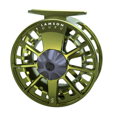 Lamson Guru Olive Green S-Series Fly Reel